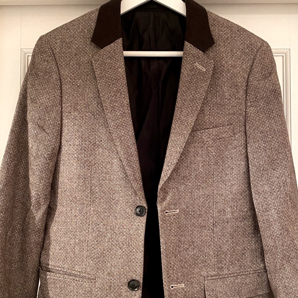 Brown blend blazer